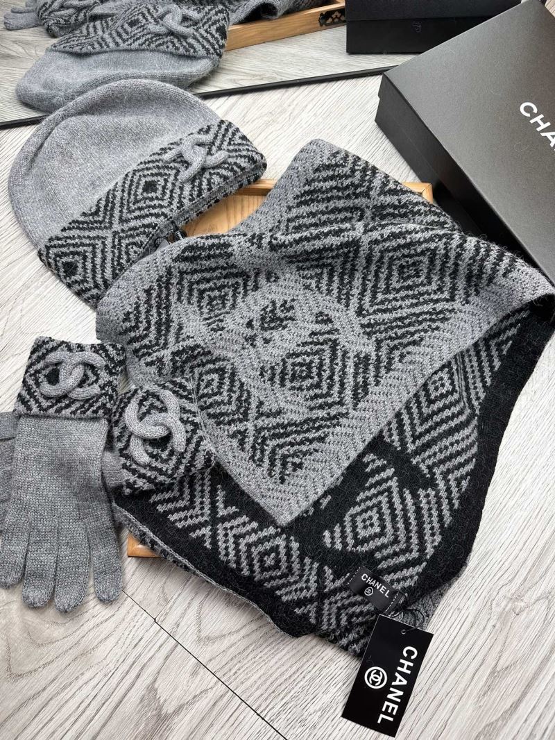 Chanel Caps Scarfs